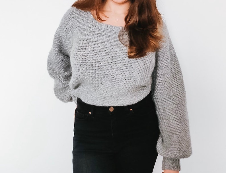 Crochet Pattern Marley Sweater - Etsy UK