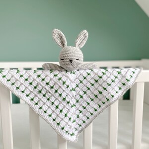 Crochet Pattern Bunny Baby Lovey image 6