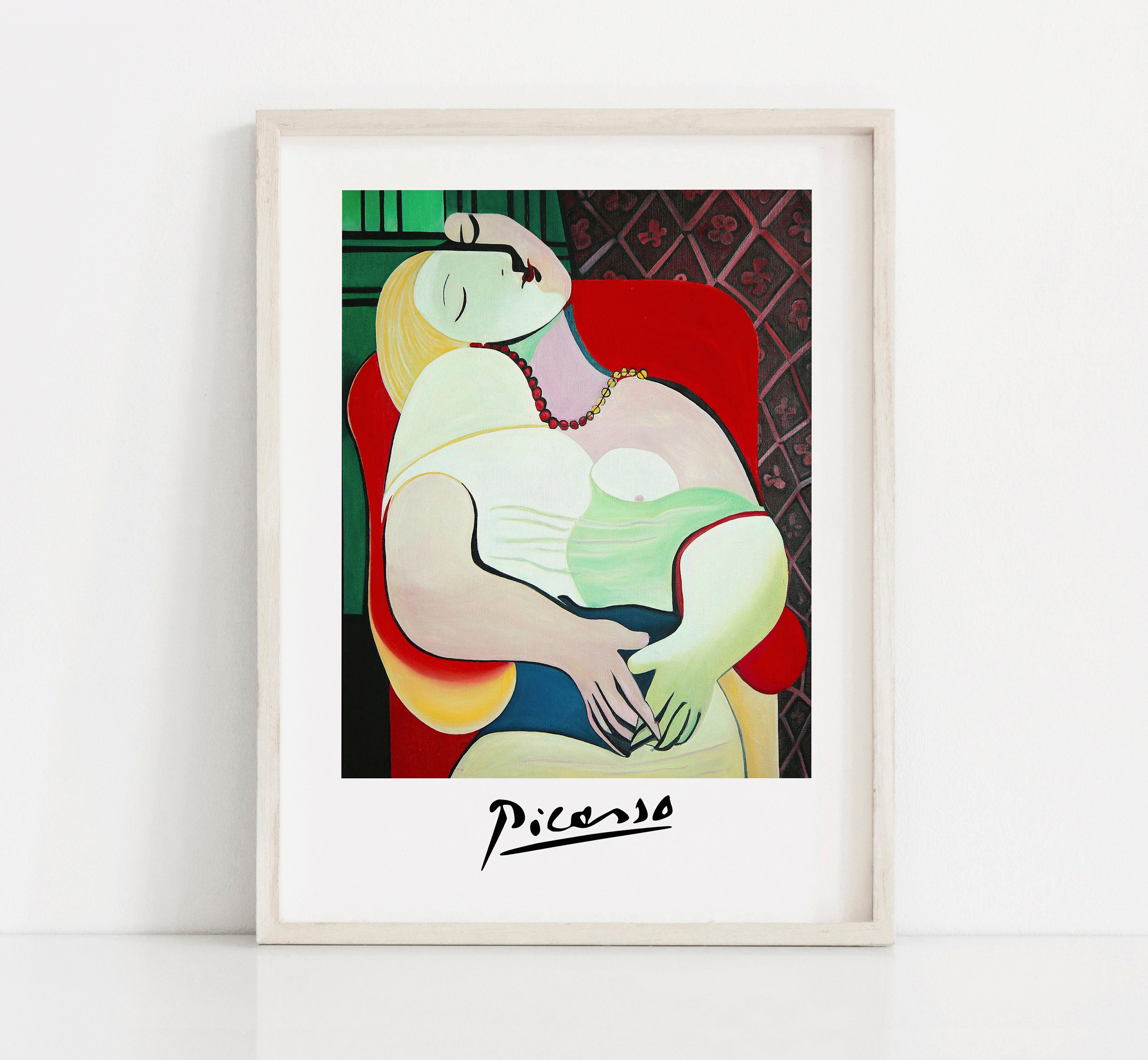 ☆パブロ・ピカソ／リトグラフ 「夢」 The Dream☆限定