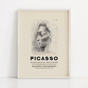 Pablo Picasso Wall Art, Jacqueline, Lithographe Wall Art, Picasso Printable, Picasso Poster, Picasso Print, Digital Download