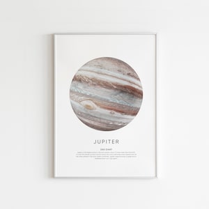 Jupiter, Jupiter Print, Jupiter Wall Art, Jupiter Poster, Jupiter Pictures, Jupiter Planet From Space, Space Art Print, Digital download.