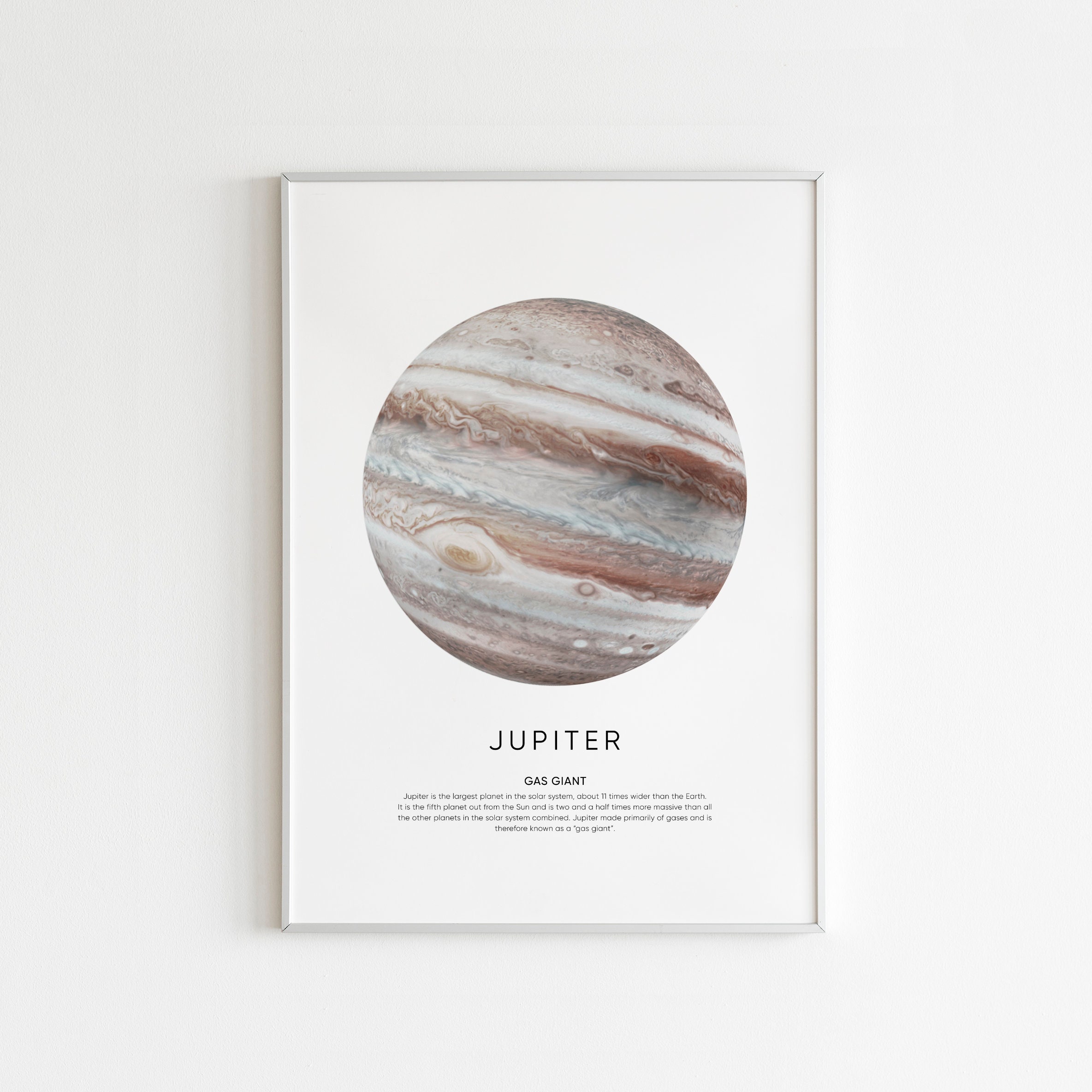 Jupiter, Jupiter Print, Jupiter Wall Art, Jupiter Poster, Jupiter