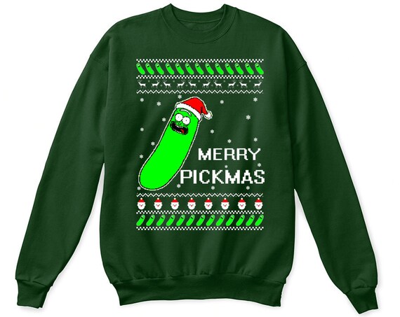 pickle rick sweater