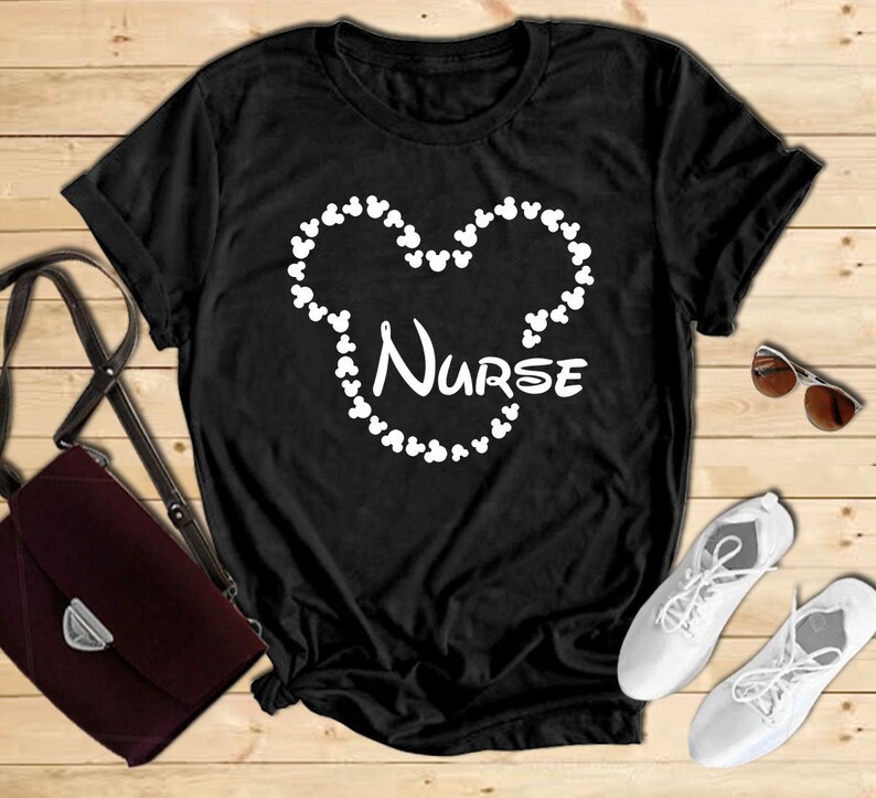 Disney nurse shirt nurse disney shirt nurse shirt mickey Etsy