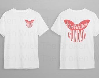 Auferstehung Sonntag | Ostershirt | Digital Cut | SVG | PNG | JPEG