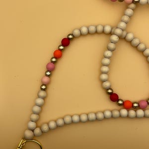 Lanyard | Beaded | Teacher Beaded Lanyard | Teacher Lanyard | Teacher Gift | Keychain | Badge Holder | ID Badge | Teacher Appreciation