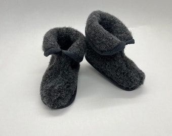 Wool kids booties/ kids booties/ kids slippers