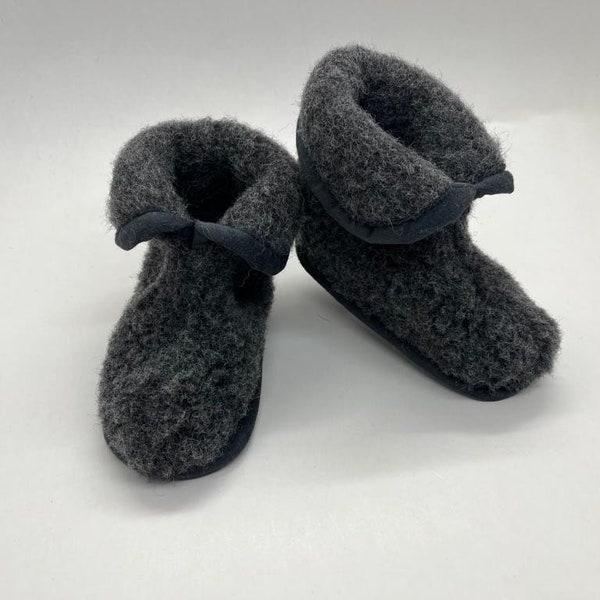 Chaussons enfants en laine, chaussons enfants