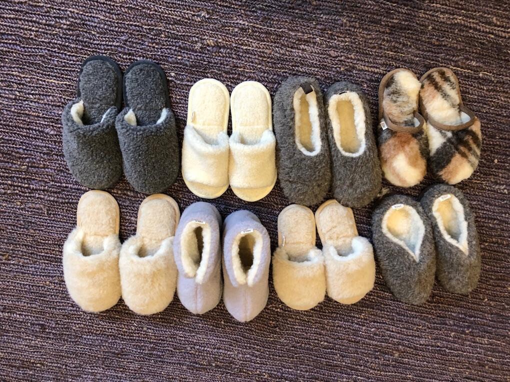 merino wool slippers mens