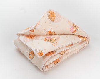 Merino Wool Kids Duvet: Hypoallergenic Toddler Blanket (42"x55")