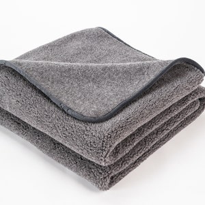 Handmade Merino Wool Blanket: Warm Winter Duvet - Made in Latvia