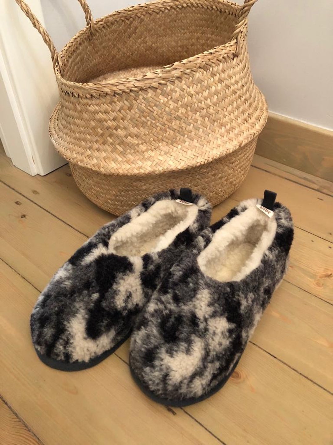 merino wool slippers mens