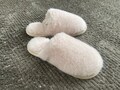 Eco Women's / Men's Merino Pure Sheep's Wool Slippers/ Sheepskin Slippers - Non Slip Sole ,Birthday Gift product logo