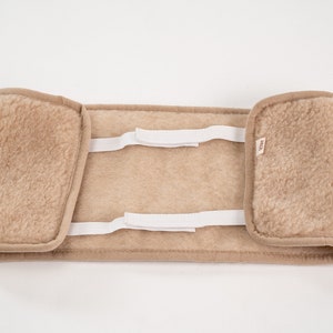 Merino wool waist belt, Lower Back Pain, Back warmer