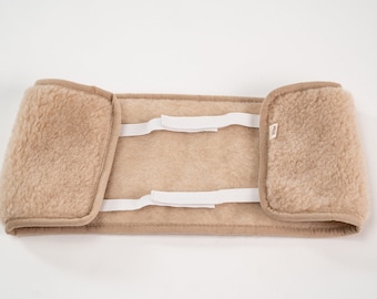 Merino wool waist belt, Lower Back Pain, Back warmer