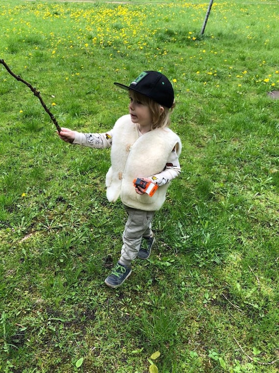 Gilet bebe laine outlet
