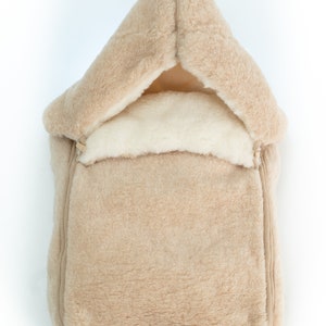 Stroller, pram baby merino wool sleeping bag