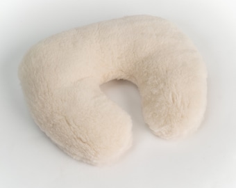 Wool Neck travel Pillow , Merino wool Neck Pillow