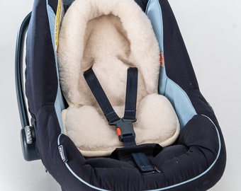 Infant,Baby Car Seat Merino Wool Cover