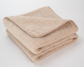 Merino Wool Blanket/ Winter Blanket/ Fluffy Blanket/ Baby Blanket/ Handmade Blanket/ Warm Blanket/ Weighted Blanket/ Wool duvet Bedroom