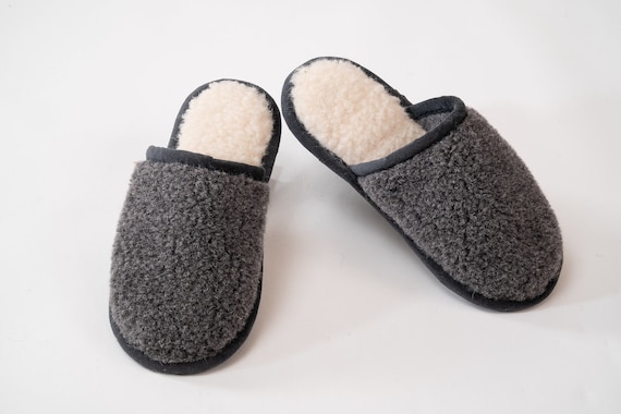 merino wool slippers mens