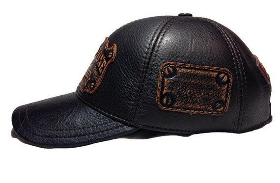 Hat natural genuine leather colfskin all size ivy driver men women spring winter autumn brown black newsboy biker boy motorcycle