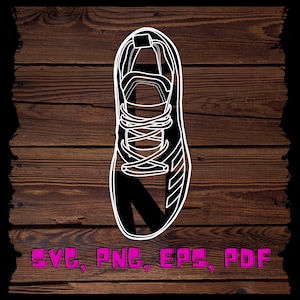 RUN svg / SNEAKER svg file  instant download