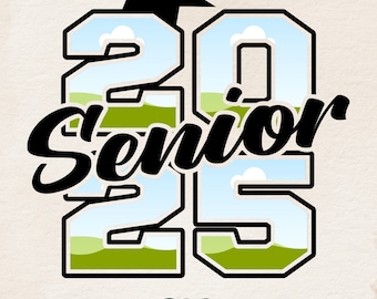 Senior 2025 Canva Photo Frame Template, Graduation Picture Frame,Editable Canva Design Drag and Drop Canva Editable Template