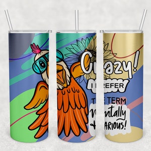 Funny Chicken 20Oz Skinny Tumbler Sublimation Png, Chicken Sarcastic Tumbler Wrap Png file Instant Download