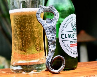 Forged bottle opener, the ghostly cat