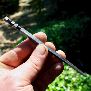 Hand Forged Iron Hair Spike