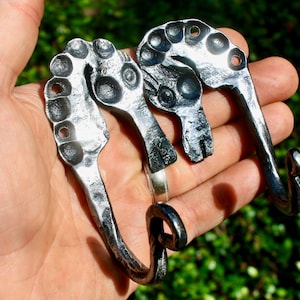 Seahorse towel hook