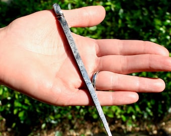 Hand Forged  Steel Hair Stick