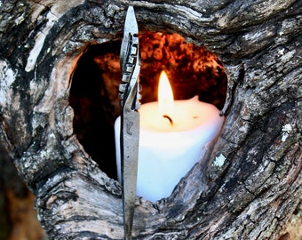 escriba de velas, herramienta de altar