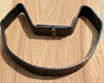 cat trivet, hand forged