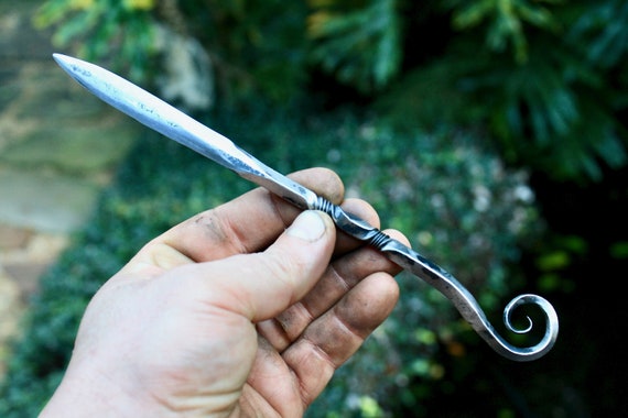 Hand Forged Letter Opener, Letter Knife 