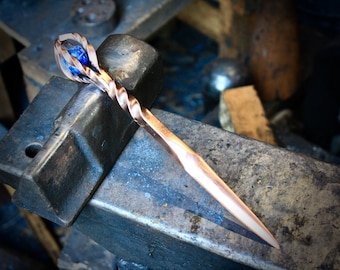 Copper letter opener, Athame
