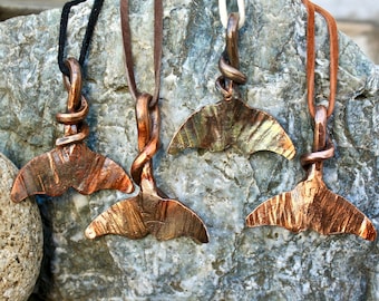 whale tail pendant