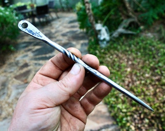 metal scribe, hand forged from carbon steel
