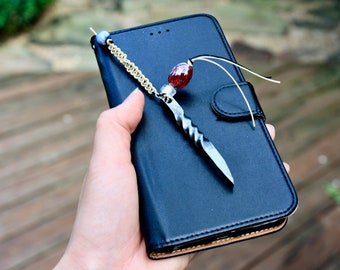 Smart Phone strap, Bag Charm, EDC pry bar