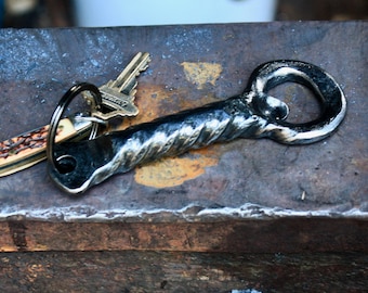 rebar bottle opener keychain