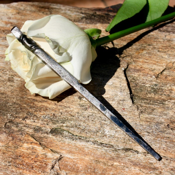 Hand Forged Iron Hair pin