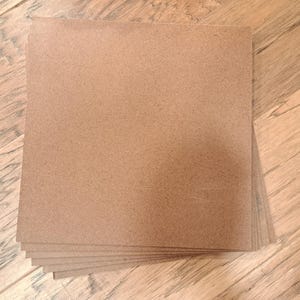 Custom Size 1/8 Inch Hardboard Tempered Panel Thin Wood Sheet for Cabinet Backing Drawer Bottoms and Wall Panels