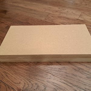 3/4 Inch MDF Board Custom Cut Paint Grade Wood Panel for Cabinets Furniture and DIY Projects