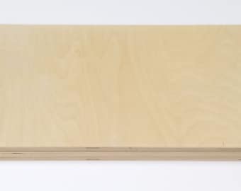 May include: A sheet of light brown plywood with a wood grain pattern.