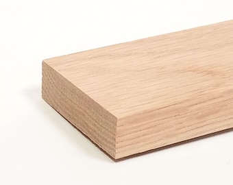 Make to Order - Customized 3/4 inch (18mm) Thick Solid Oak Board