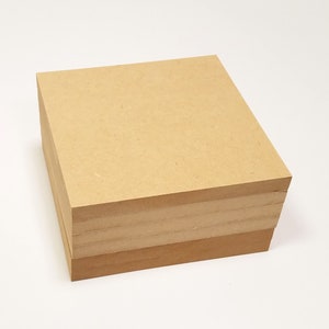 Custom Order 1/4 MDF 1pc 12 x 24