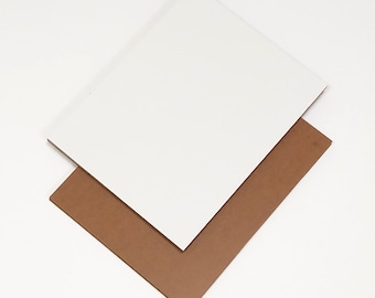 Custom Order 1/8 white hardboard 1pc 20 3/4 x 34 1/2