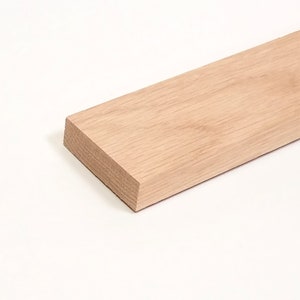 Make to Order - Customized 1/4 inch (6mm) Thick Solid Oak Board