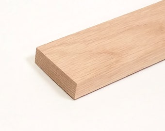 Make to Order - Customized 1/4 inch (6mm) Thick Solid Oak Board